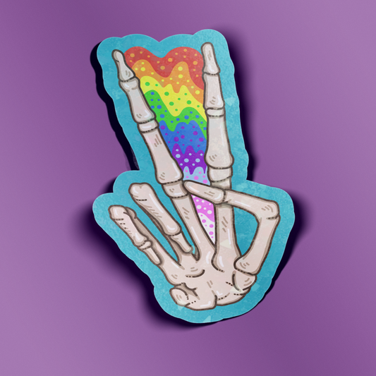 Peace Skeleton