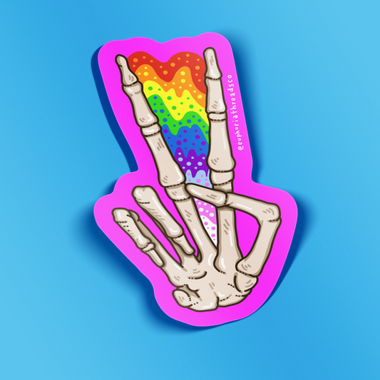 Peace Skeleton