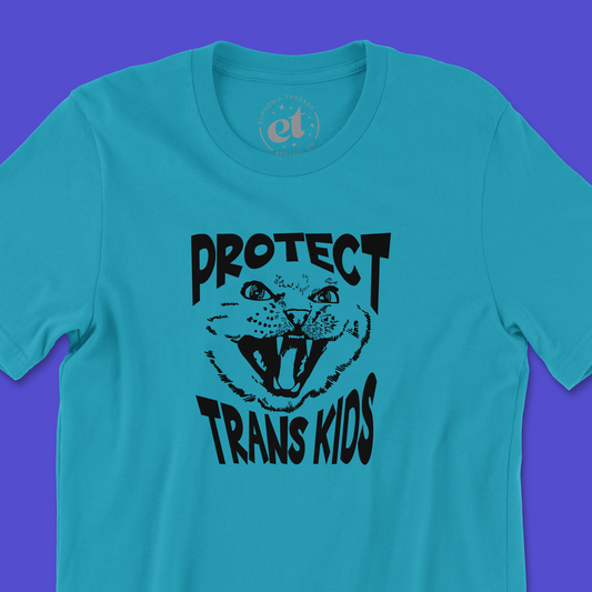 Protect Trans Kids Cat