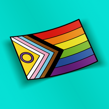 RAINBOW PRIDE STICKERS - Euphoria Threads Apparel Co.