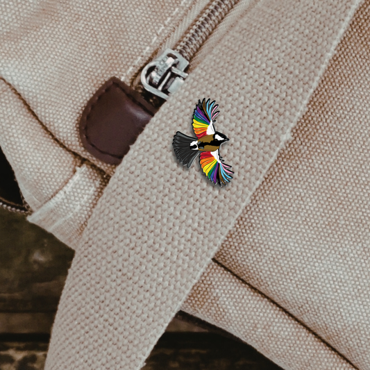 Fly with Pride Rainbow Pin