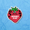 Berry Gay Retro Sticker