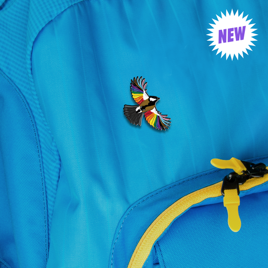 Fly with Pride Rainbow Pin