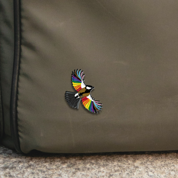 Fly with Pride Rainbow Pin