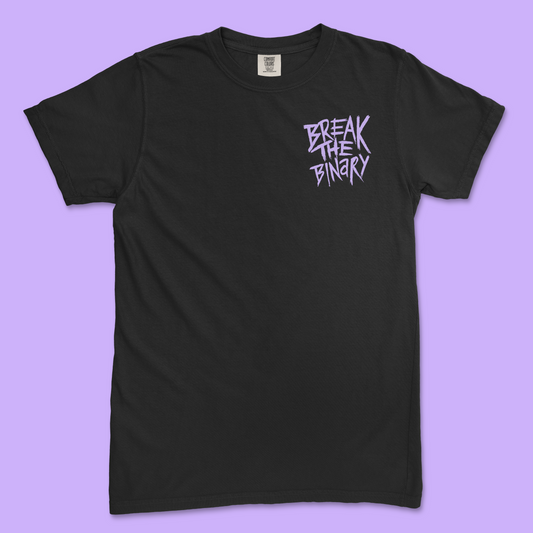 Break the Binary Tee (Comfort Colors)