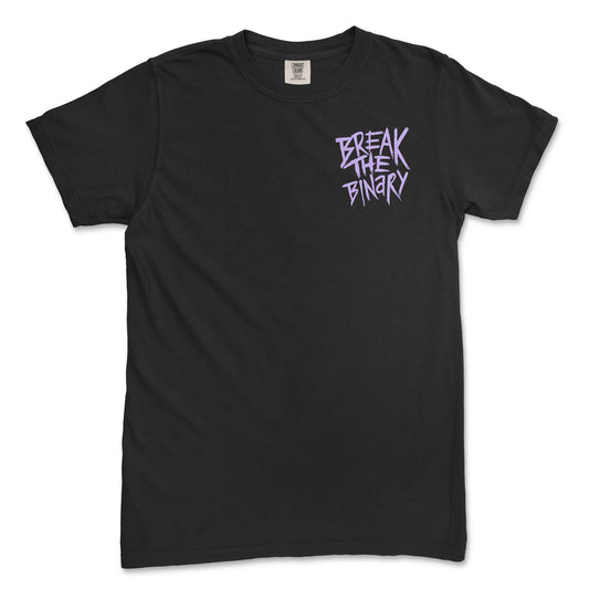 Break the Binary Tee (Comfort Colors)