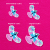 Fly with Trans Pride Sticker