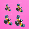 Fly with Pride Rainbow Sticker