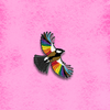 Fly with Pride Rainbow Pin