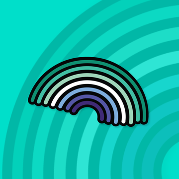 Gay Rainbow Pride Sticker