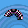 Genderfluid Rainbow Pride Sticker