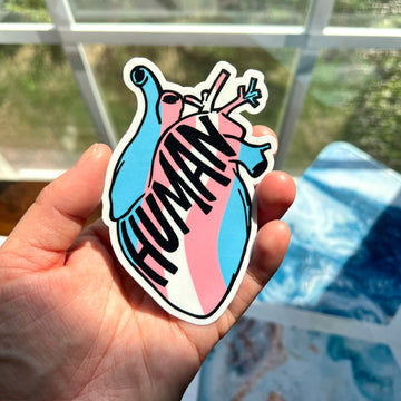 Human at Heart | Sticker