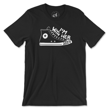 I'm With Her Unisex Tee (PREORDER) - Euphoria Threads Apparel Co.