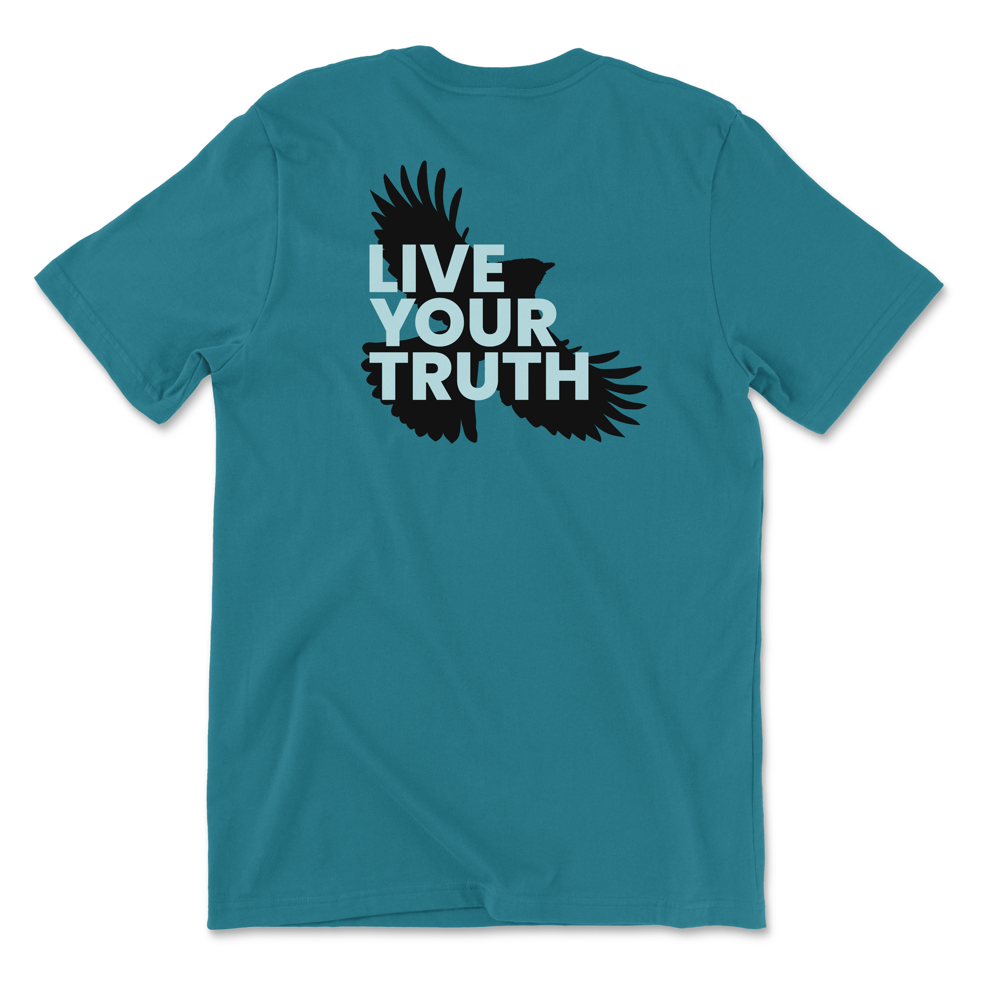 Live Your Truth Unisex Tee - Marine - Euphoria Threads Apparel Co.