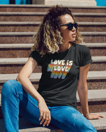 Love is Love Retro Tee