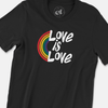 Love is Love Rainbow | Unisex Tee | Black