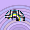 Nonbinary Trans Rainbow Pride Sticker