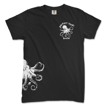 Protect Trans Youth Octopus Tee (Comfort Colors)