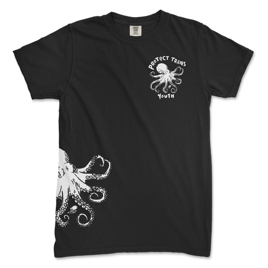 Protect Trans Youth Octopus Tee (Comfort Colors)