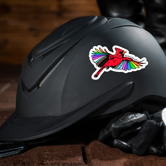 Prideful Flight Bird Sticker