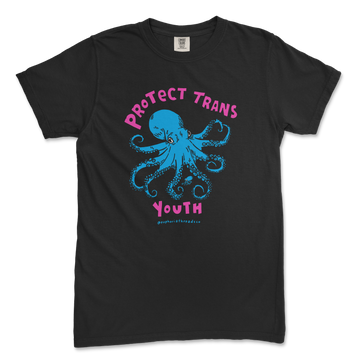 Protect Trans Youth Octopus Tee (Comfort Colors)