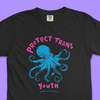 Protect Trans Youth Octopus Tee (Comfort Colors)