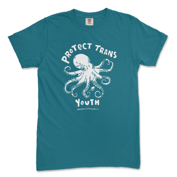Protect Trans Youth Octopus Tee (Comfort Colors)