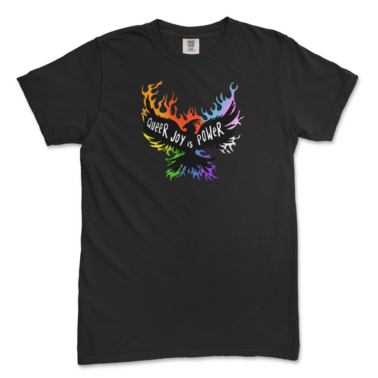 Queer Joy is Power Tee (Comfort Colors)