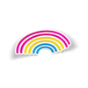 Pansexual Rainbow Pride Waterproof Sticker - Euphoria Threads Apparel Co.