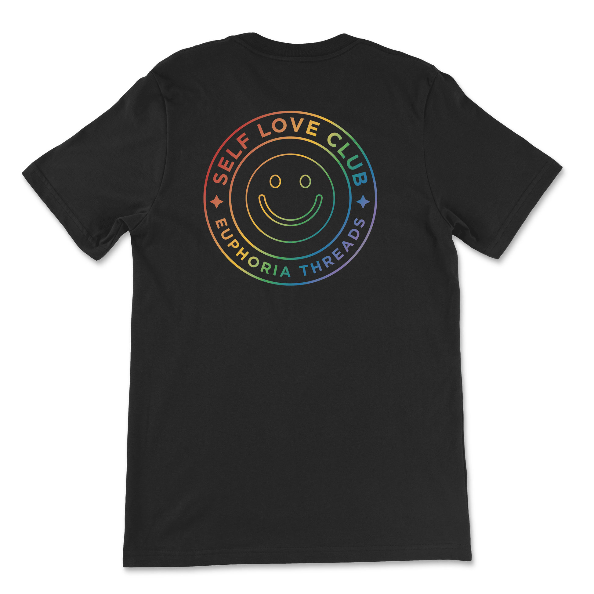 Self Love Club Rainbow Unisex Tee - Euphoria Threads Apparel Co.