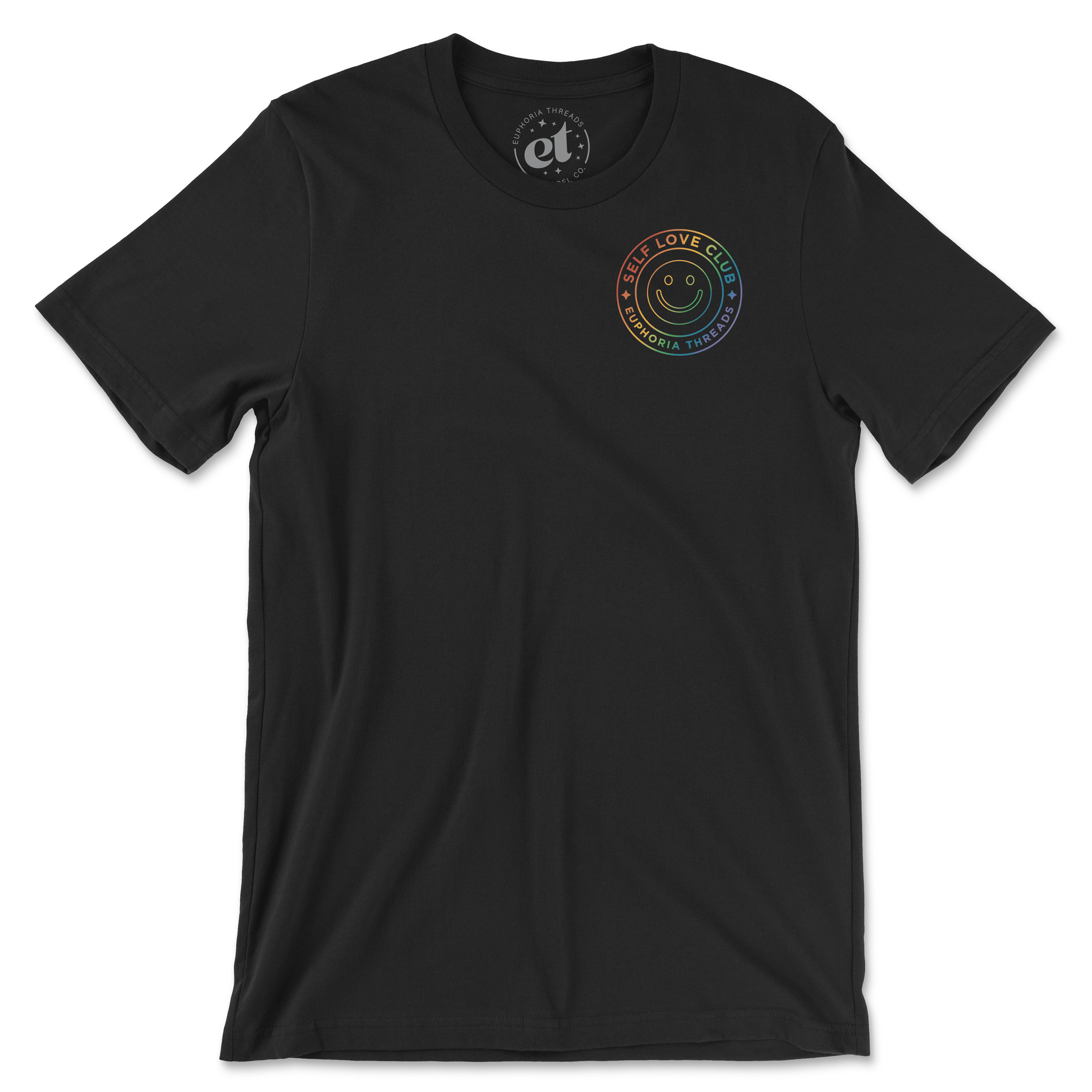 Self Love Club Rainbow Unisex Tee - Euphoria Threads Apparel Co.