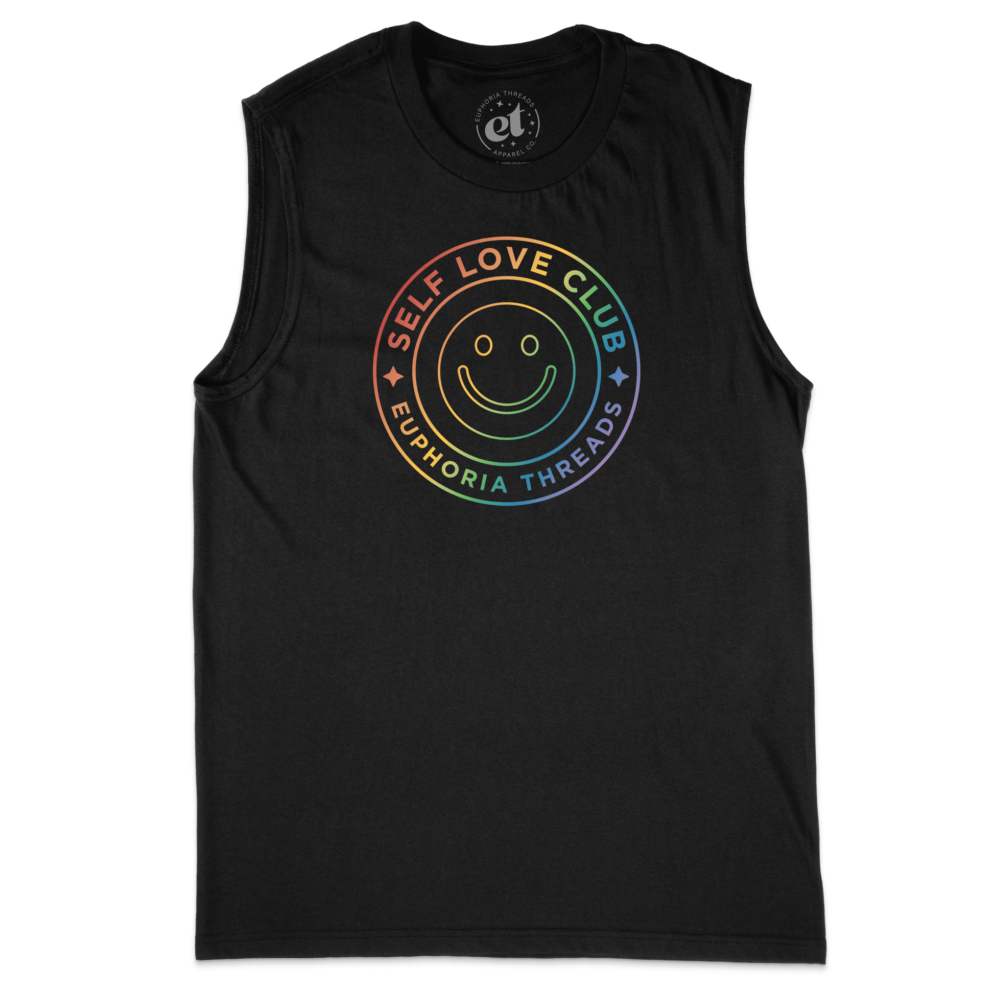 Self Love Club Rainbow Unisex Tank - Euphoria Threads Apparel Co.