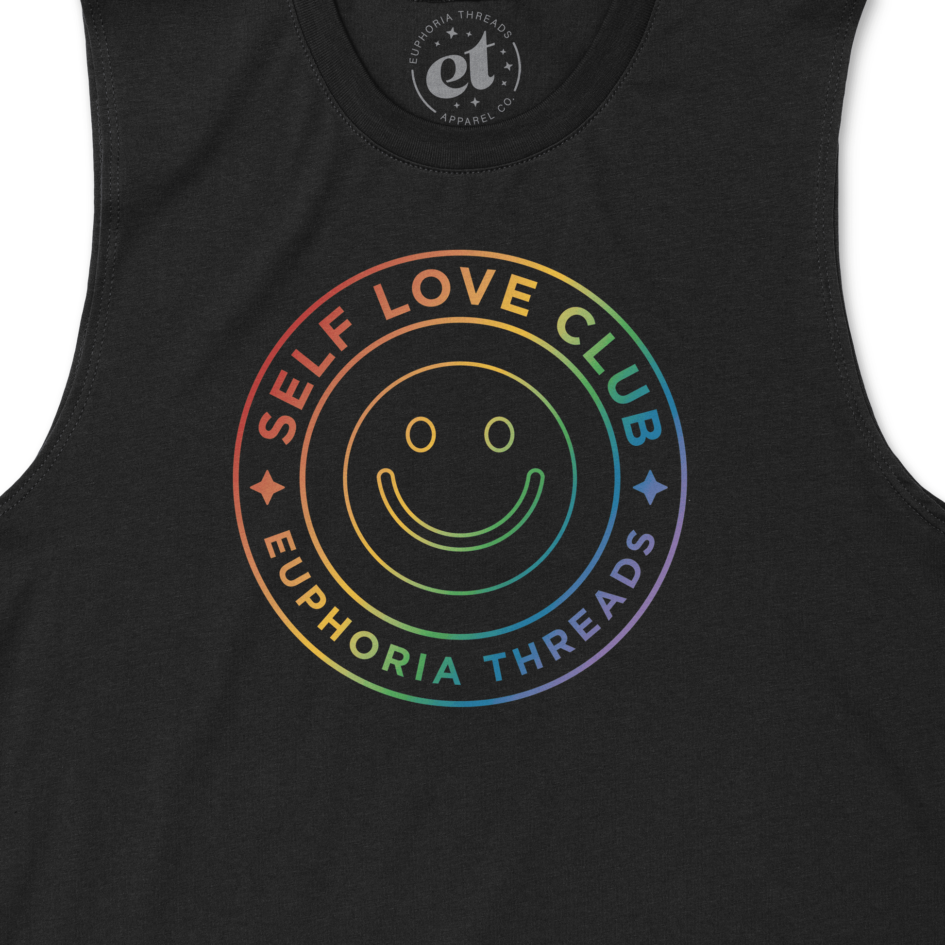 Self Love Club Rainbow Unisex Tank - Euphoria Threads Apparel Co.