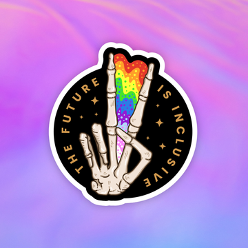 The Future is Inclusive Sticker