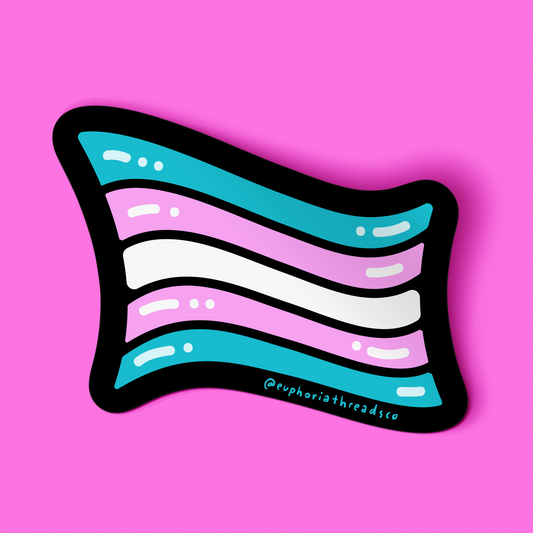 Trans Pride Flag Sticker