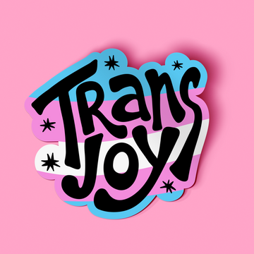 Trans Joy Sticker