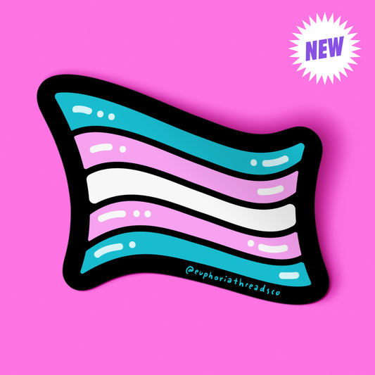 Trans Pride Flag Sticker