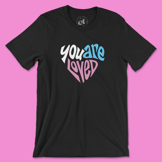 You Are Loved Heart | Unisex Tee