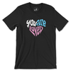 You Are Loved Heart Unisex Tee - Euphoria Threads Apparel Co.