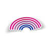 Bisexual Rainbow Pride Waterproof Sticker - Euphoria Threads Apparel Co.